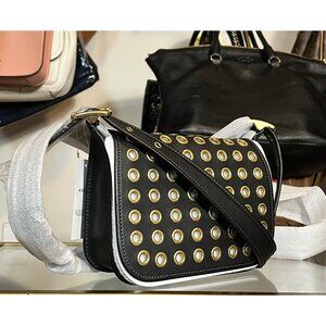 NWT!!  Coach  Patricia Legacy Handbag With Gold Grommet Detailing & Adjustable S